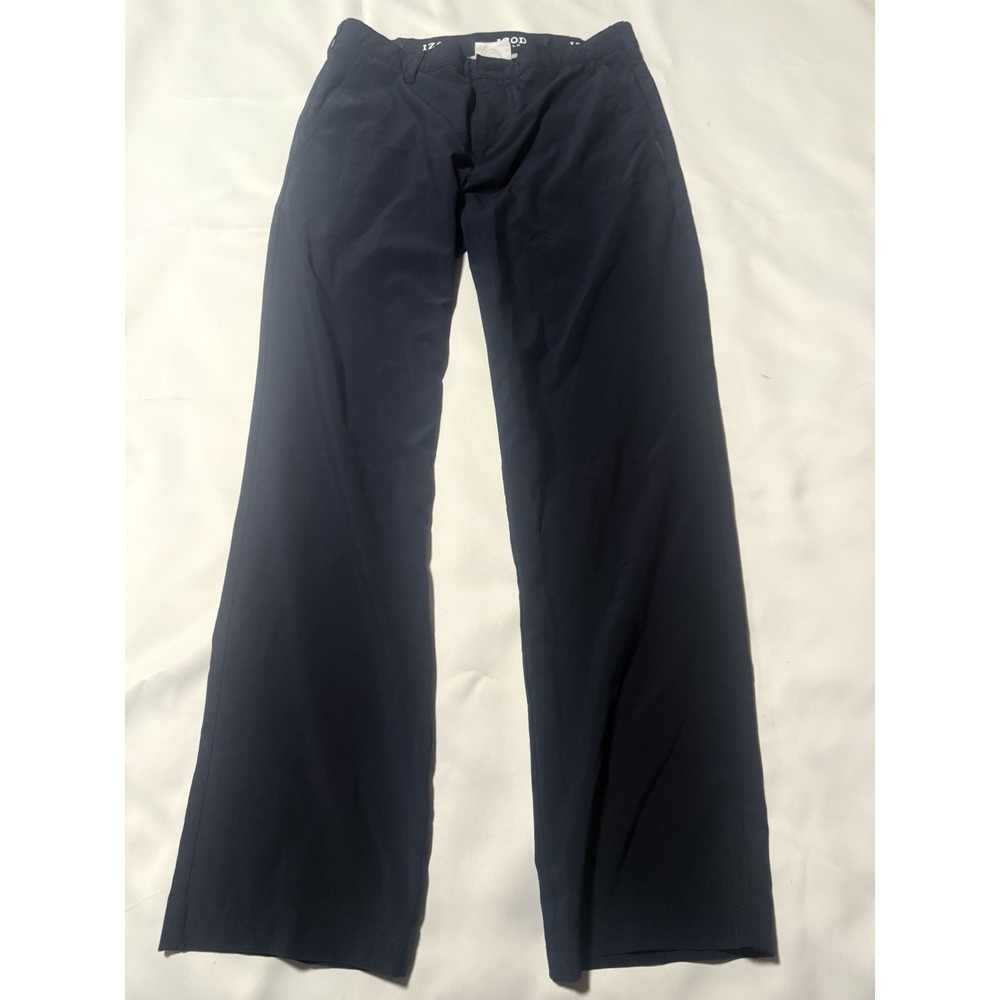 IZOD Golf Performance Pants Men's‎ 32x32 Black Stretch Flat Front